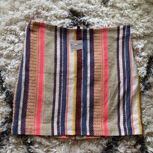 H&M "Divided" Striped Mini Skirt